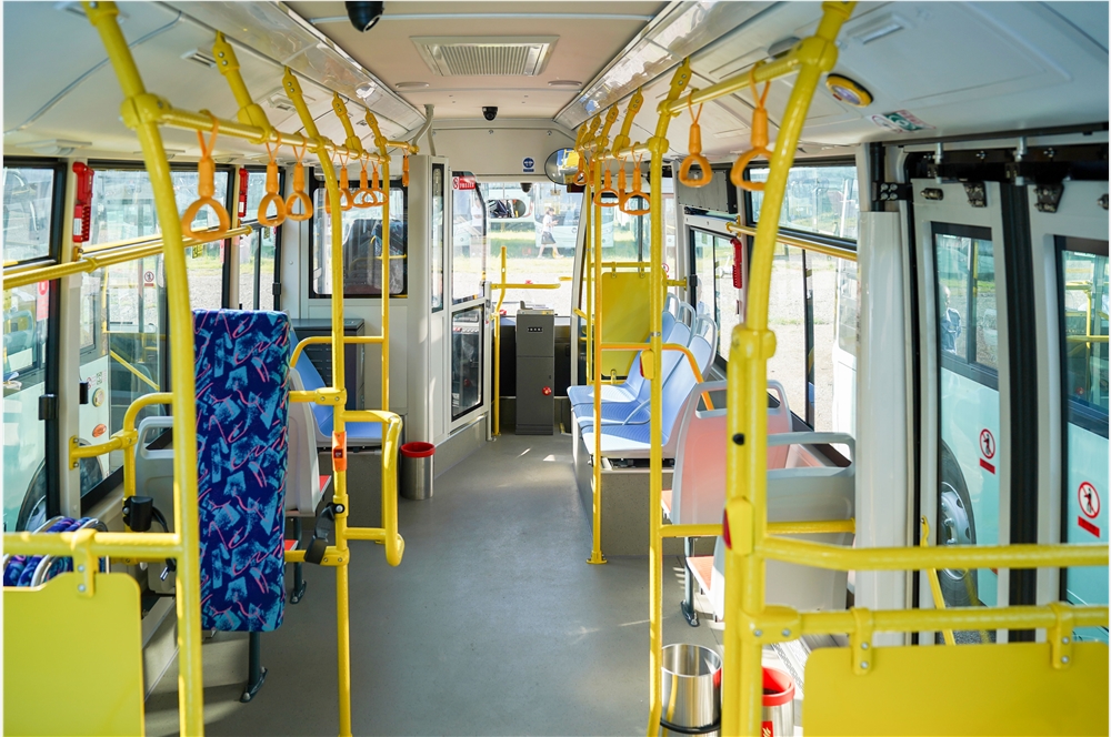 福田歐輝80臺(tái)純電城市客車(chē)交付，打造綠色出行新未來(lái)(圖3)