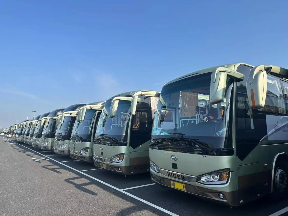 700辆苏州金龙海格客车服务杭州亚运会 ——记杭州亚运会上靓丽的保障服务(图1)