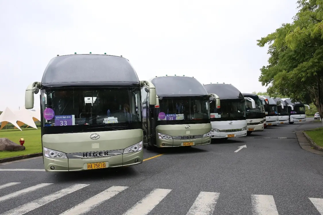700辆苏州金龙海格客车服务杭州亚运会 ——记杭州亚运会上靓丽的保障服务(图2)