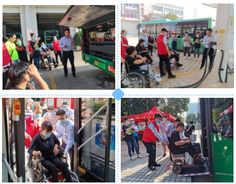 公交有温度，出行无难度——特殊群体坐上公交看郑州，体验“无障碍之旅”(图1)