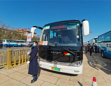 两会的唯一新能源客车有啥来头?欧辉BJ6117备受瞩目(图2)