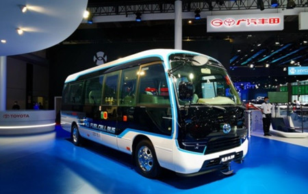 定位氢燃料客车 一汽丰田柯斯达氢擎实车曝光(图2)
