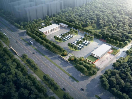 襄阳拟建一大型公交枢纽站(图1)